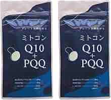 Amazon | ミトコンサプリ ミトコンQ10＋PQQ サプリメント 60粒×2